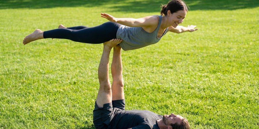 Acro yoga: guía para practicar yoga en pareja