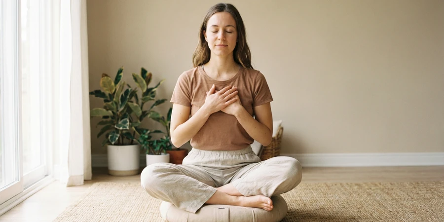 Chakra del tercer ojo Ajna mostrando intuición y claridad mental