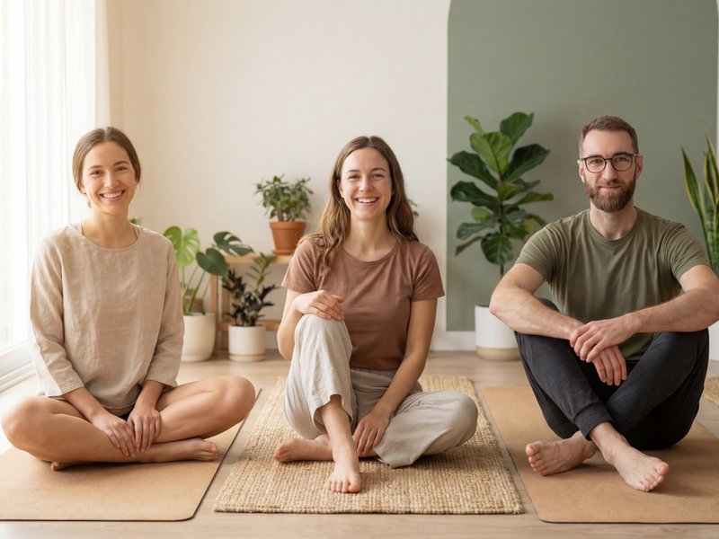 El equipo de Yogia reunido