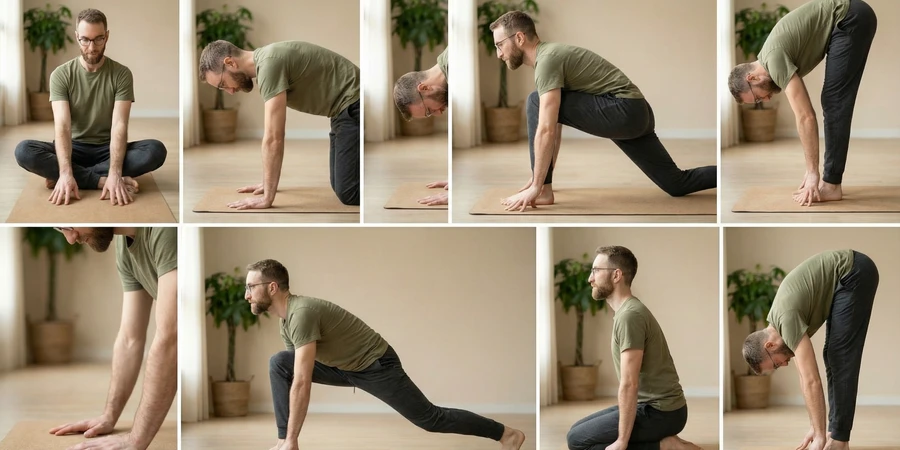 Guía visual de los errores más comunes en yoga para principiantes