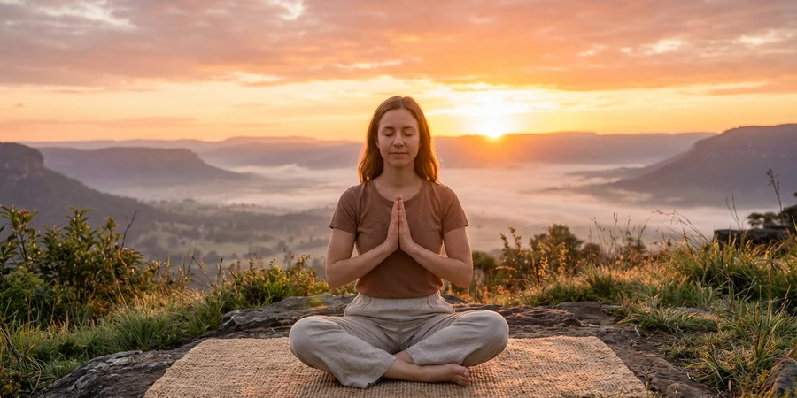 Texto del Gayatri Mantra escrito en sánscrito devanagari