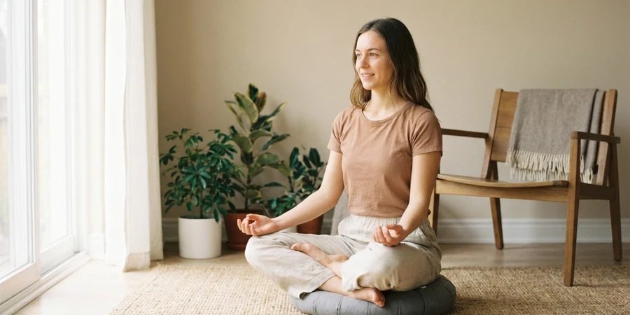 Práctica de meditación con mantra simple