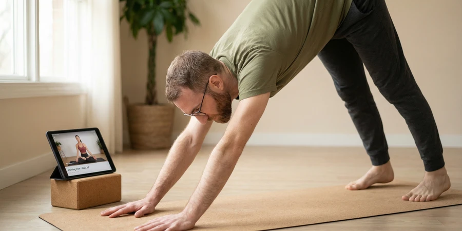 Daily Yoga app con variedad de clases y meditación