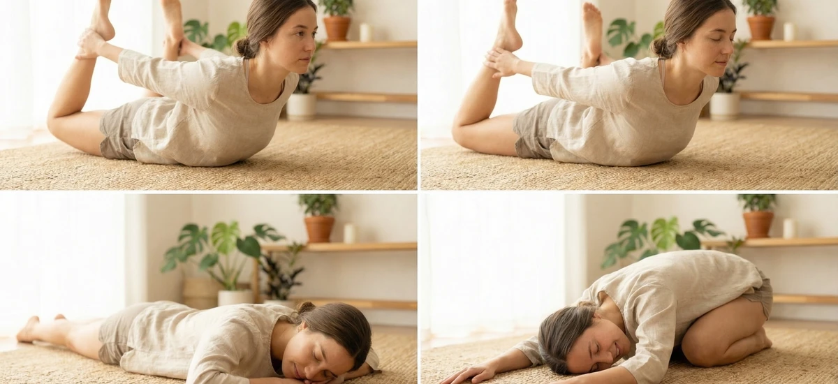 Postura del arco (Dhanurasana): abre tu pecho