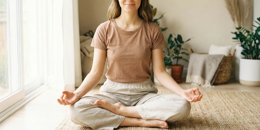 Preparación de caderas para la postura del loto
