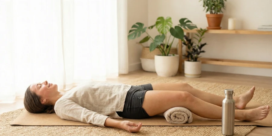 Transiciones dinámicas en power yoga con enfoque de fuerza