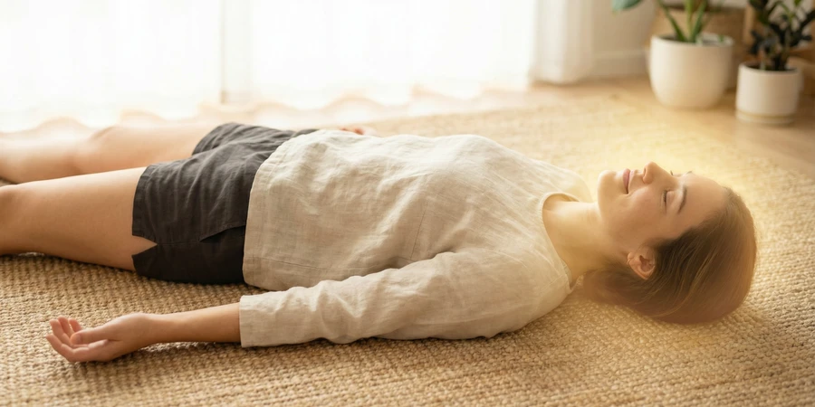 Yogui practicando meditación profunda y pranayama para alcanzar samadhi
