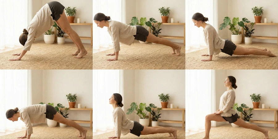 Comparación entre vinyasa dinámico y hatha yoga pausado