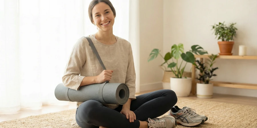 Rutina de yoga post-entrenamiento para recuperación deportiva