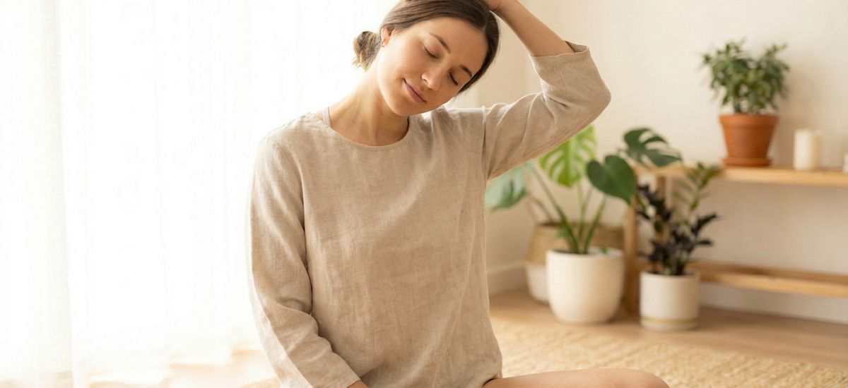 Yoga para el dolor de cuello y cervicales: 8 posturas que alivian la tensión