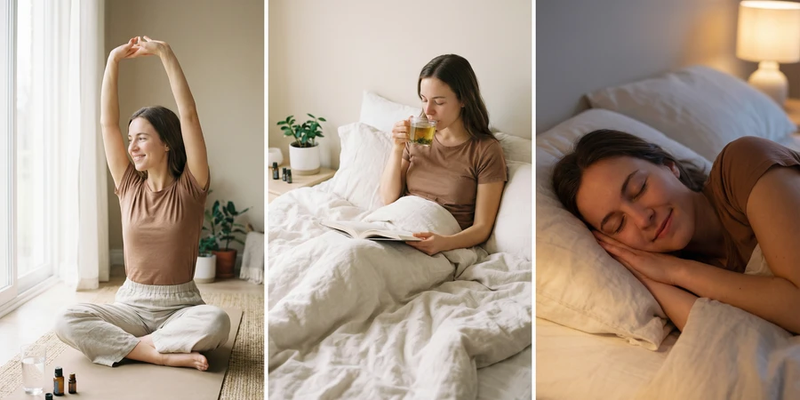 Rutina completa de yoga de 15 minutos antes de dormir