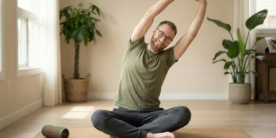 Crear el ambiente perfecto para yoga en casa