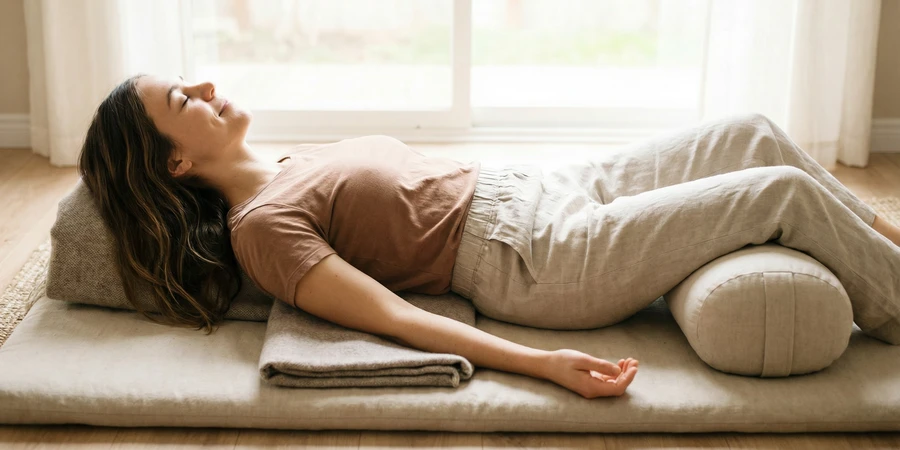 Estado de sueño consciente característico del Yoga Nidra