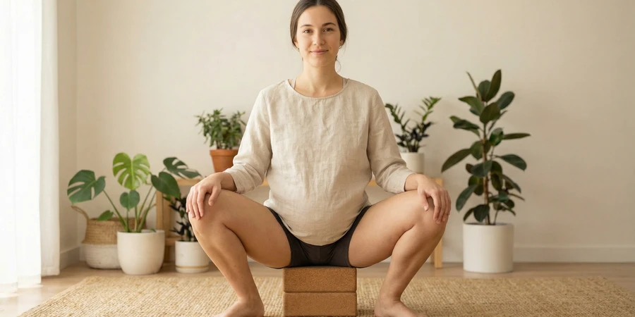 Posturas de yoga seguras para el segundo trimestre